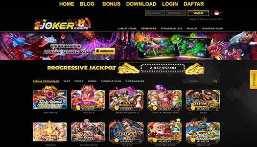 5 Online Slot Gambling Games Agent Joker123